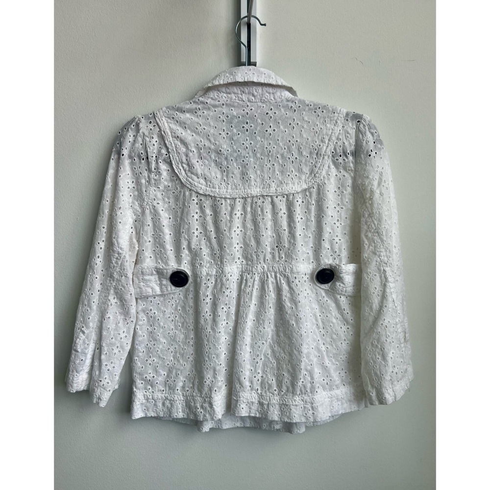 🛍️ American Rag White Eyelet Spring Coat - Picture 4 of 6